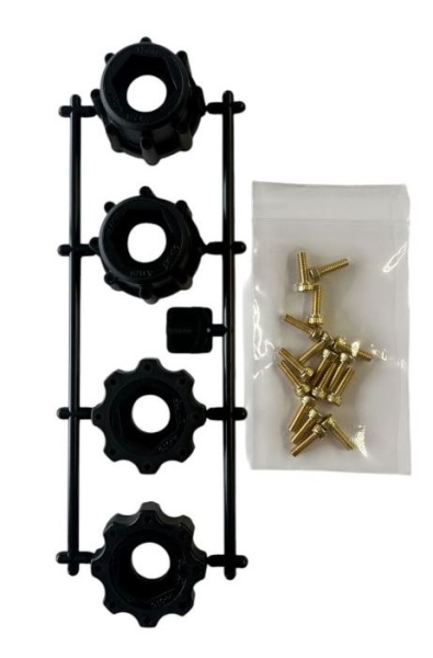 LOURPLHEX08 Ersatz-Mitnehmer 1/8 SC Removable Hex 17mm LOUISE
